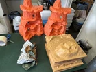 Battle Mountain TimMee Toys Marx Battleground Scenery Terrain Parts Pieces