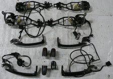 Satz Türgriffe keyless go vorn hinten links rechts LR9V schwarz VW Phaeton 3D