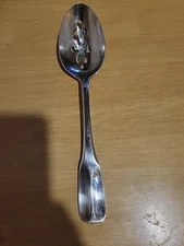 Hoffritz Orleans Stainless Steel Pierced Serving Spoon 18/10