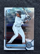 2022 Bowman #BCP-96 Ian Lewis Chrome Prospects Miami Marlins