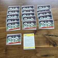 17 Card Lot 1989 Fleet #634 José Canseco, Mark McGwire, Terry Steinbach 