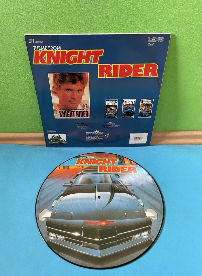 KNIGHT RIDER Vinyl LP Picture Disc Soundtrack 1989 Serie FILM 8 OVP Box NM 3 2 1 - Bild 3 von 4
