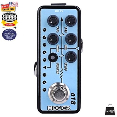 Mooer Micro Preamp 018 Custom 100 Guitar Effect Pedal