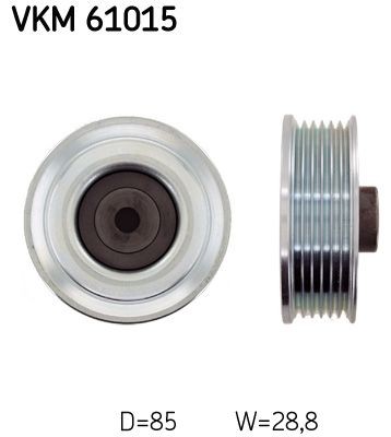 NEU - SKF VKM61015 Umlenk-/FüHrungsrolle, Keilrippenriemen FüR Toyota-image
