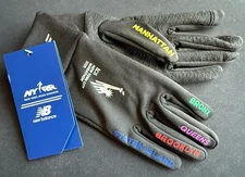New Balance NYC Borough Glove Unisex S/M Running Gloves Black NEW