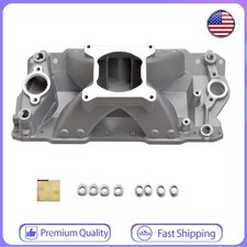 Single Plane Small Block Engine Intake Manifold For Chevy Sbc 350 400 1957-1995 Single Plane Small Block Engine Intake Manifold For Chevy Sbc 350 400 1957-1995