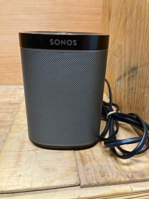 Sonos Play:1 Wireless Smart Speaker, Black, Alexa, Wi-Fi/Ethernet