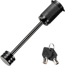 Trailer Lock 1/4" Dia, Trailer Coupler Lock 3-3/8" Span Trailer Tongue Lock Fits