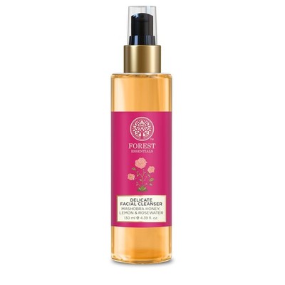 Forest Essential Delicate Facial Cleanser Mashobra Honey Lemon & Rose Water 130m