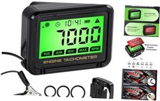 Digital Engine Tachometer for Small Engines, Motorcycle, Chainsaw, Lawn Mower,