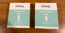 SPARKEL Carbonators (A+B) Bonneo 71 Count Sparkling Water 2 boxes 1 open 1 new