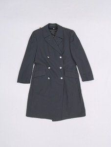 German Army Three-Quarter Garbardine Greatcost w/Liner Size 42" Chest - Surplus