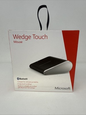Microsoft Wedge Touch Mouse Bluetooth Compact Wireless 1498 Brand New Sealed