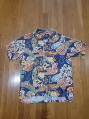 Kona Bay Aloha Shirt Large