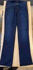 MOTHER The Rascal Jeans in Body Electric, Straight Leg Stretch Dark Wash, 27 — photo 1