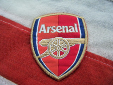 ARSENAL F.C SEW ON BADGE  - OFF AN OLD SHIRT ?? - HOME KIT - THE GUNNERS