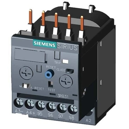 Siemens 3Rb31134pb0 Overload Relay,1 To 4A,Class 5/10/20/30