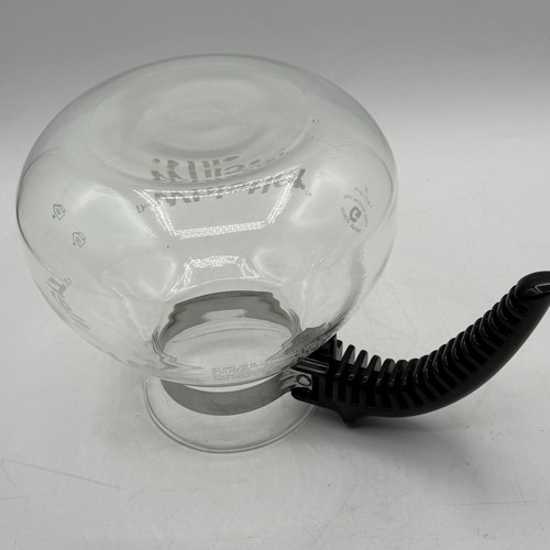Vintage Gemco The Whistler 8 tazze bollitore vetro caffettiera teiera caraffa NO COPERCHIO - Foto 7 di 11