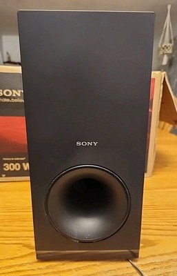 Sony SS-WS121 Passive Subwoofer Speaker 8 Ohm Wired Black Home Theater Bass