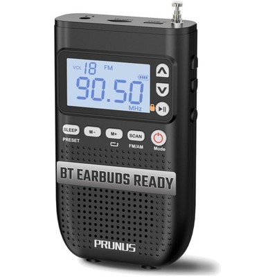 Bluetooth Speaker Portable Radio MP3 Player AM FM Receiver