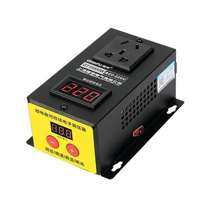 High-Power Controllable Electronic Voltage Regulator and Motor Speed Controller