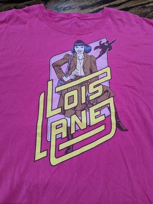 Lois Lane Pink SHIRT (2XL) 27x30 Superwoman Superman