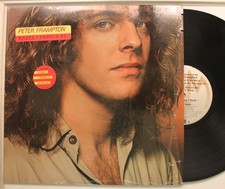 Peter Frampton Lp Where I Should Be On A M - Vg  / Vg  In Shrink, Hype Stickr