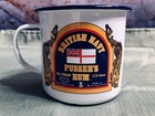 Pusser's Rum British Navy Enamel Metal Cup Mug Fort Lauderdale — photo 2
