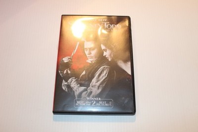 Sweeney Todd DVD 2007 Johnny Depp Helena Bonham Carter Burton