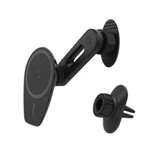 4 in 1 Magnetic Car Phone Mount for iPhone 16 15 14 13 Pro with Adjustable Arm