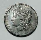 1884 S MORGAN DOLLAR AU DETAILS