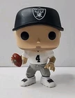 Funko POP! NFL #47 - Derek Carr [White Jersey] Vinyl Figure - Raiders - Loose
