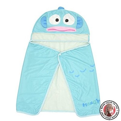 NEU MORIPiLO Hangyodon Cosplay Decke Grün 50x100cm Sanrio Charakter Ware