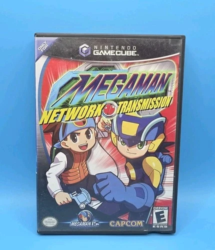 Mega Man Network Transmission Nintendo GameCube Tested Working Fast Shipping !!!