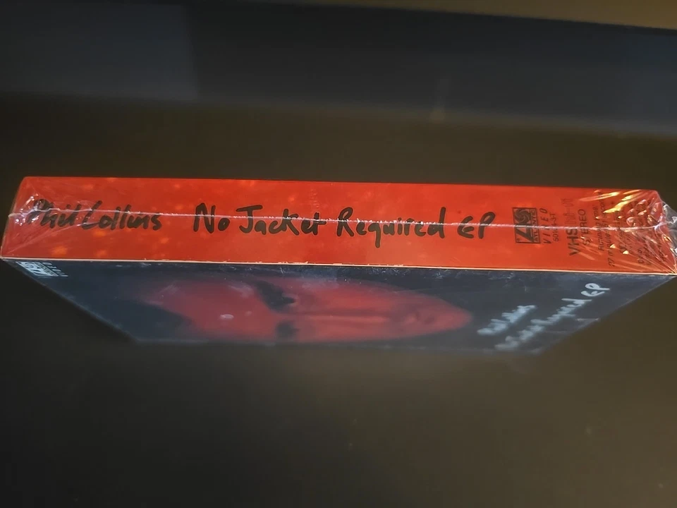 Phil Collins NO JACKET REQUIRED EP VHS 1985 SEALED Atlantic Video 50104-3 - Image 3 of 4