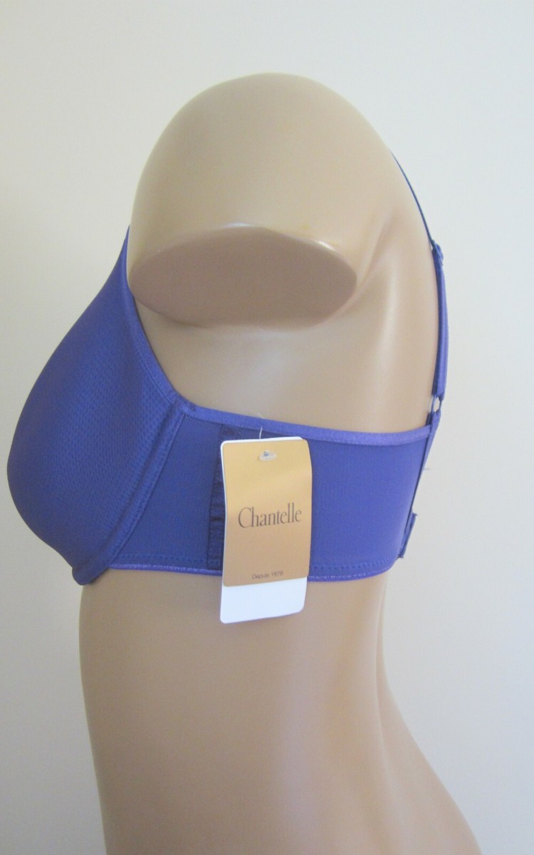 Soutien-gorge Chantelle Aeria 90E - Taille 90E (34DD), Lavande, Minimiseur, Neuf Avec étiquettes