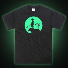 Sora Moon Silhouette Hearts Kingdom Inspired Glow in the Dark T-Shirt