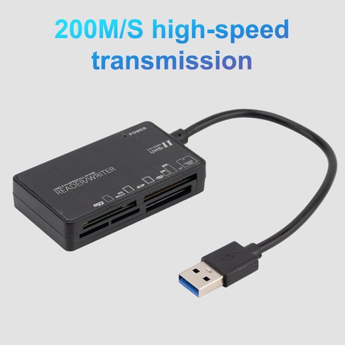 All In One Card Reader USB 2.0 SD Card Reader Adapter Support TF CF XD MS M2-* - Photo 8/17