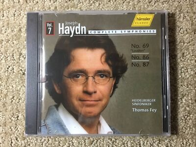 JOSEPH HAYDN: COMPLETE SYMPHONIES 69 - 86 - 87 CD Thomas Fey Hanssler 2006