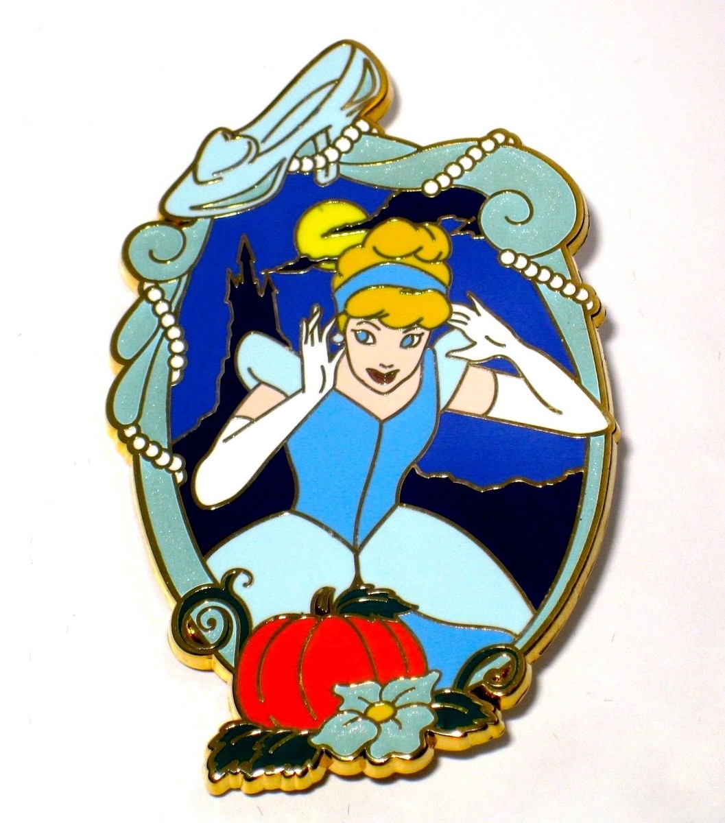 RARE LE 100 Disney Pin ✿ Cinderella Castle Glass Slipper Ball
