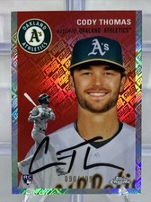 2023 Topps Chrome Platinum CODY THOMAS RC Rookie Topps Refractor /499