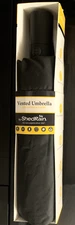 ShedRain Auto Open/Close, Heavy Duty Fiber Glass Frame Vented Umbrella BLACK