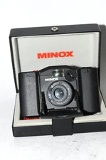 Minox 35 EL Point and Shoot 35mm Camera 1: 2.8 w/ Case - Untested