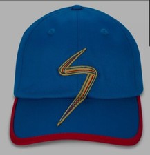 DISNEY Ms. Marvel Women's Baseball Cap for Adults DISNEY STORE Original Blue