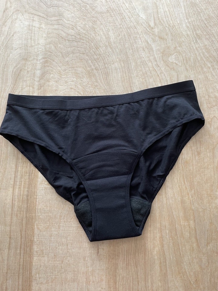 Knix Women’s Cotton Super Absorbency Leakproof Bikini Panties Sz L