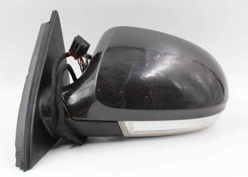 Left Driver Side Black Door Mirror Power 2006-2010 VOLKSWAGEN PASSAT OEM 5274