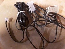 Lot Of 2 Serial Port To Registered Jack Cables