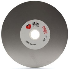 6" inch Grit 2000 Fine Diamond Grinding Wheel Coated Flat Lap Disk Abrasive Disc