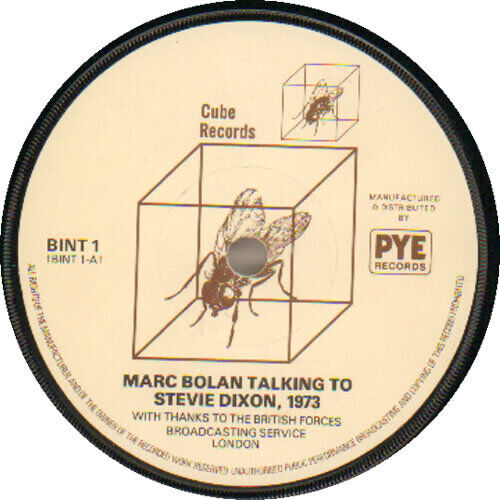 Marc Bolan Marc Bolan Talk... UK 7"  record promo