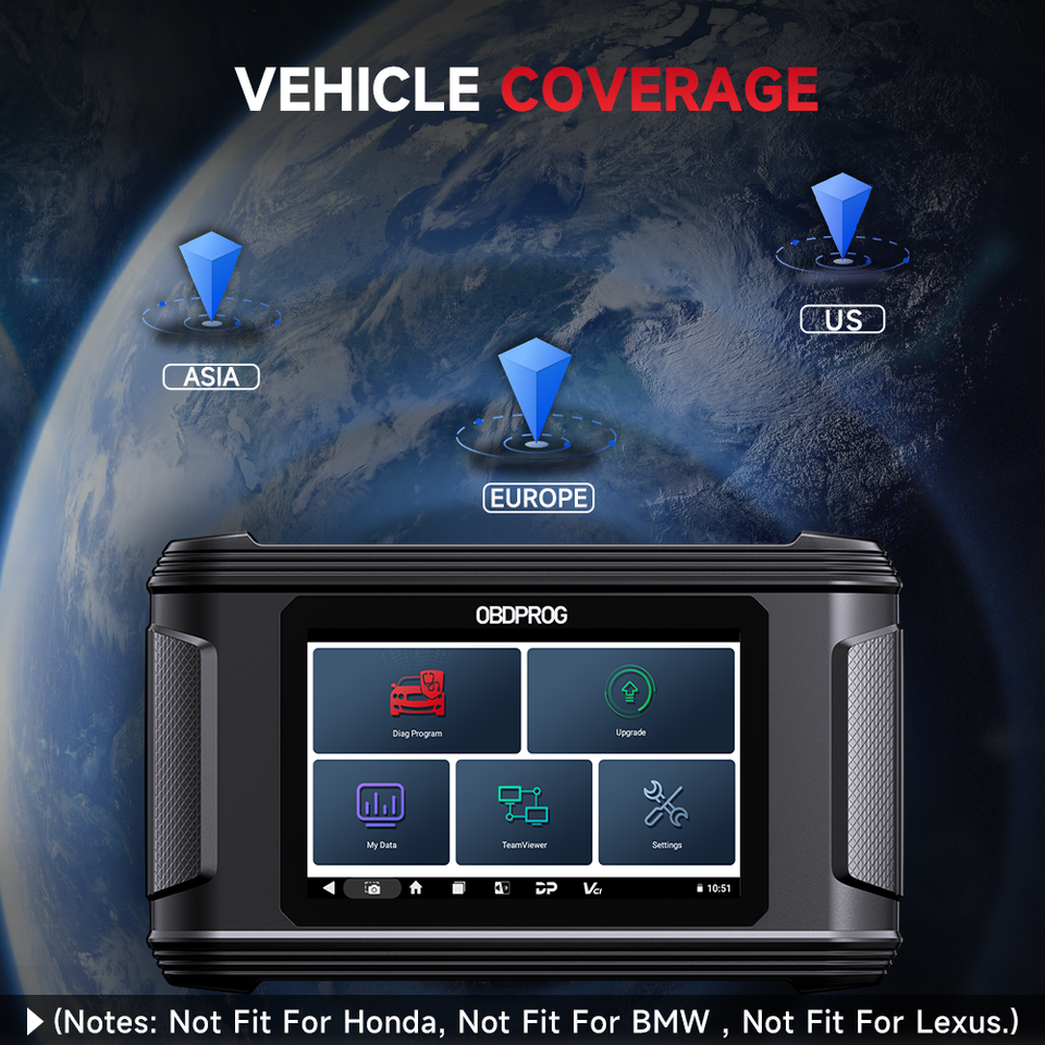 OBDPROG M500 MILEAGE Odometer Correction Diagnostic Cluster Calibration Scanner EUR 428,80 - IT - Foto 6